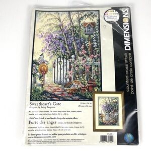 Vintage Dimensions Sweetheart’s Gate Cross Stitch Kit